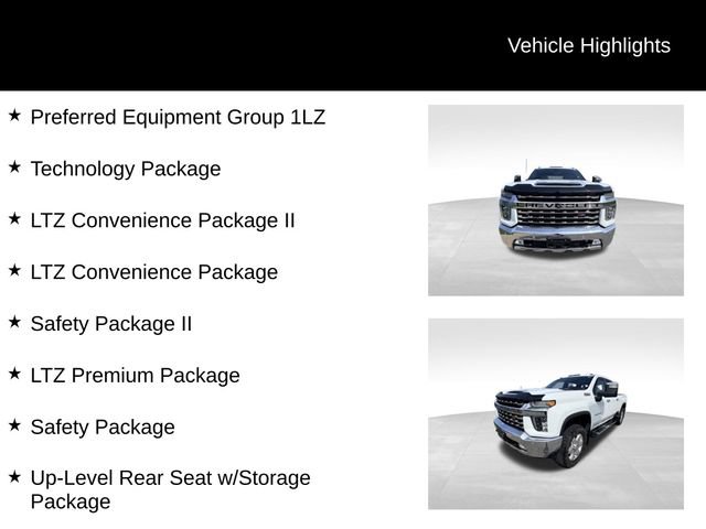 Used 2020 Chevrolet Silverado 2500 LTZ w/ LTZ Premium Package AWD/4WD image 13