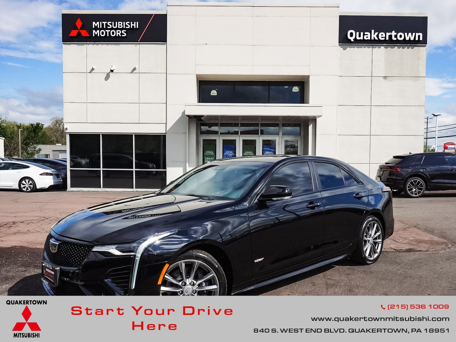 Used 2025 Cadillac CT4 V AWD/4WD image 1