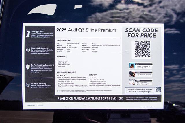 Used 2025 Audi Q3 2.0T Premium AWD/4WD image 28