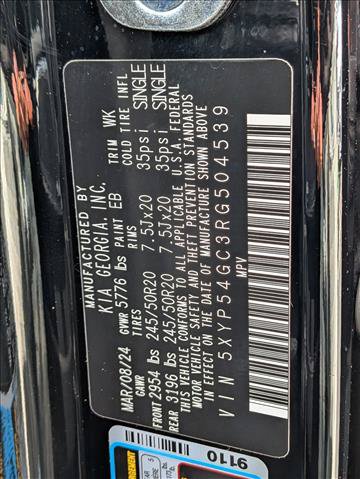 Used 2024 Kia Telluride SX w/ Towing Package FWD image 27