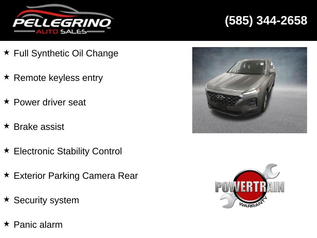 Used 2019 Hyundai Santa Fe SEL image 2