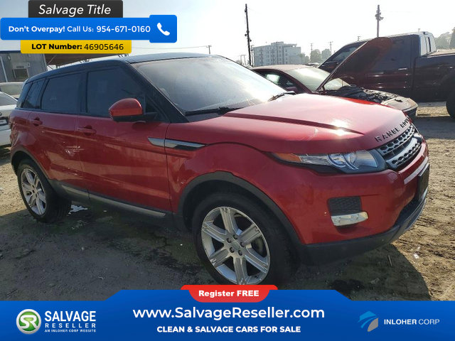 Used 2014 Land Rover Range Rover Evoque Pure Premium AWD/4WD image 5
