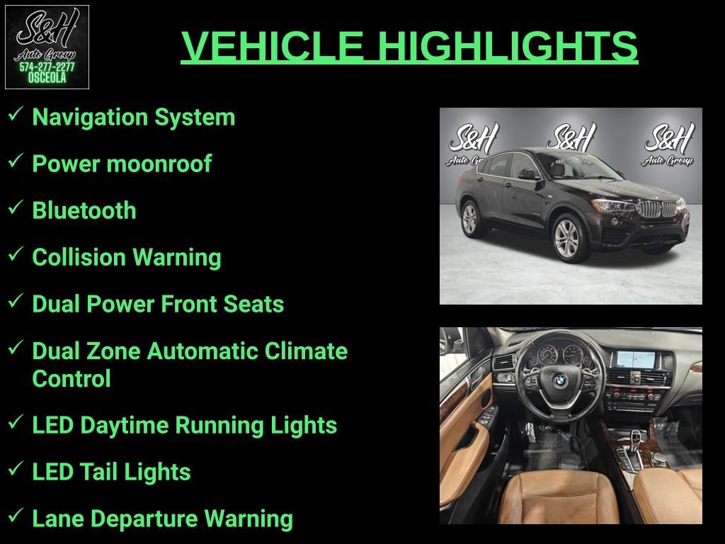 Used 2016 BMW X4 xDrive28i AWD/4WD image 3