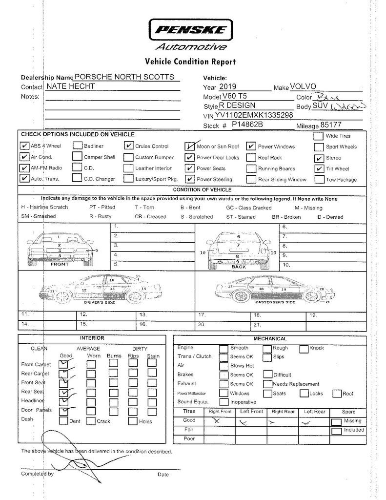 Used 2019 Volvo V60 T6 R-Design image 22