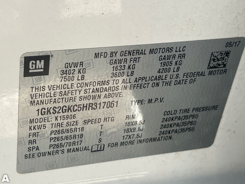 Used 2017 GMC Yukon XL SLT AWD/4WD image 13