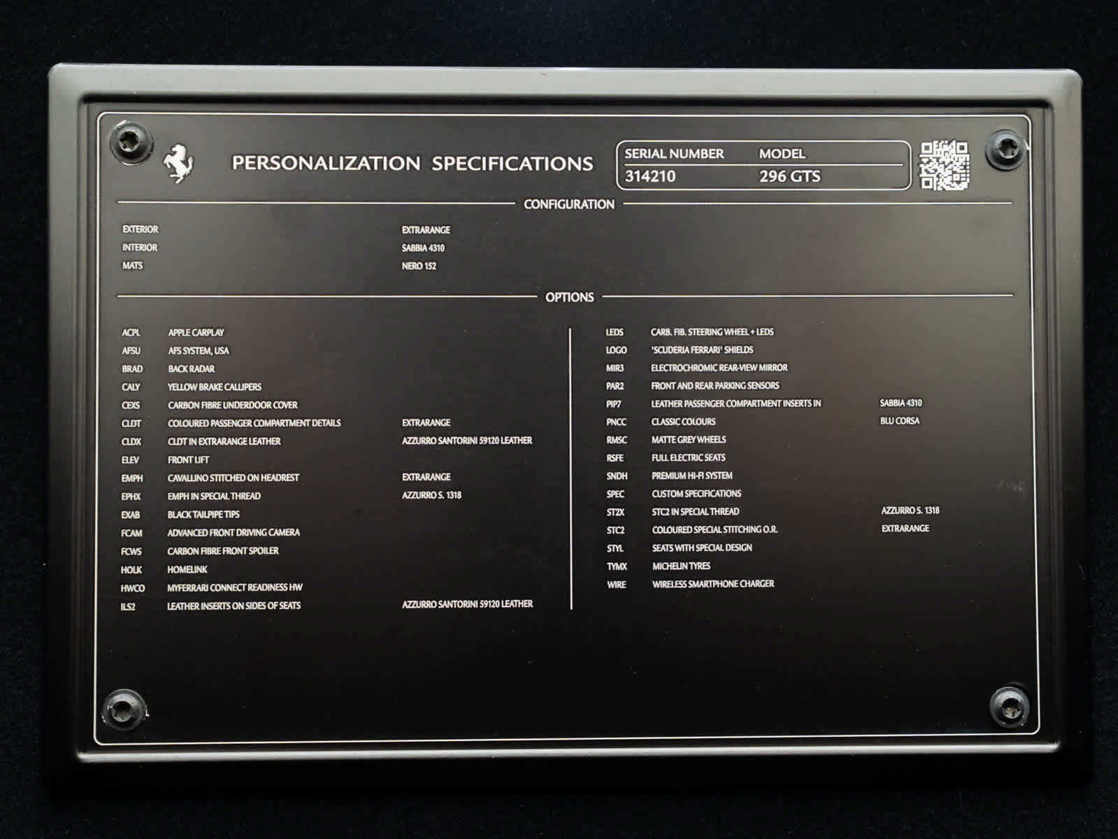 Certified 2025 Ferrari 296 GTS RWD image 30