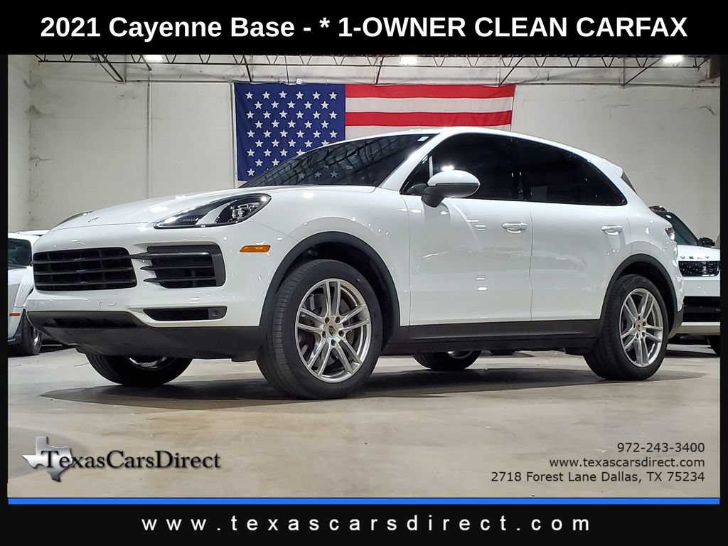 Used 2021 Porsche Cayenne AWD/4WD image 1