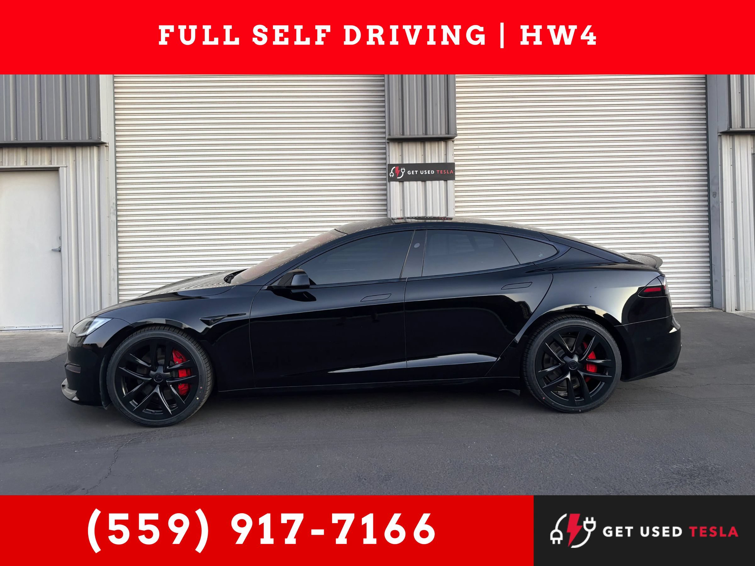 Used 2023 Tesla Model S Plaid AWD/4WD image 1