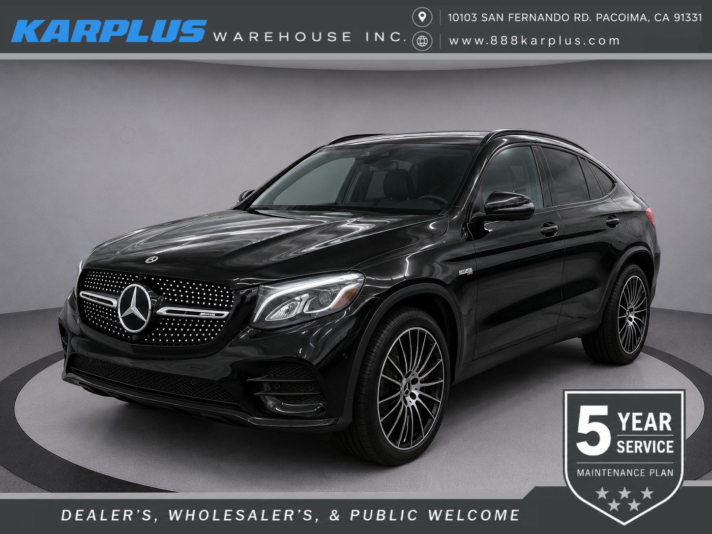 Used 2019 Mercedes-Benz GLC 43 AMG 4MATIC Coupe image 1