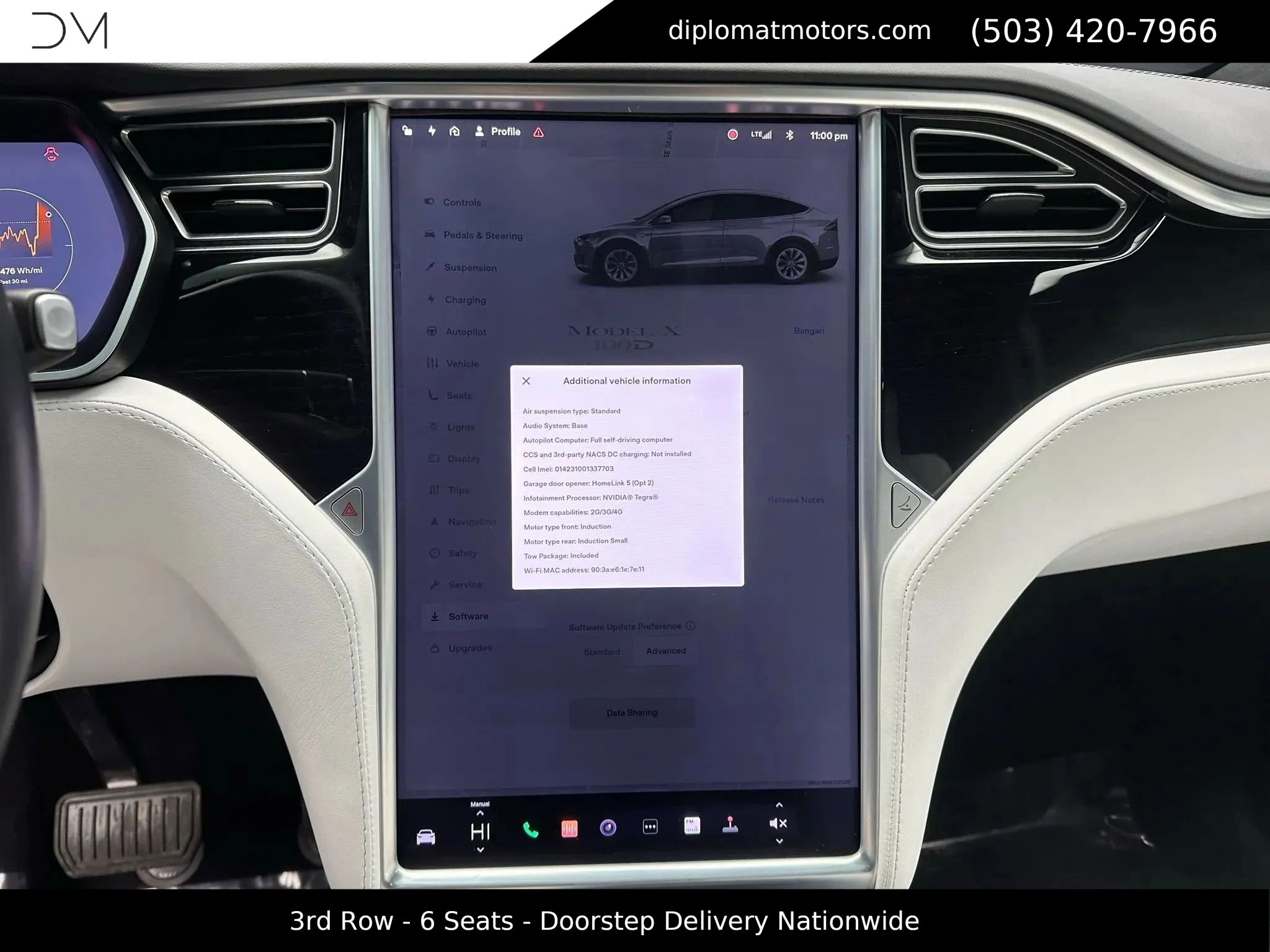 Used 2017 Tesla Model X 100D image 36