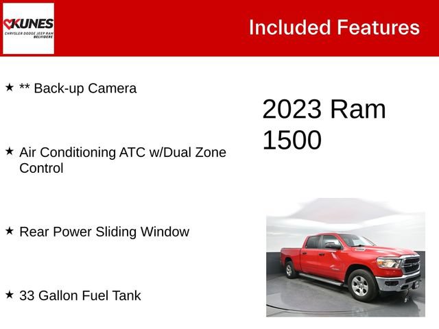 Used 2023 RAM 1500 Big Horn AWD/4WD image 3