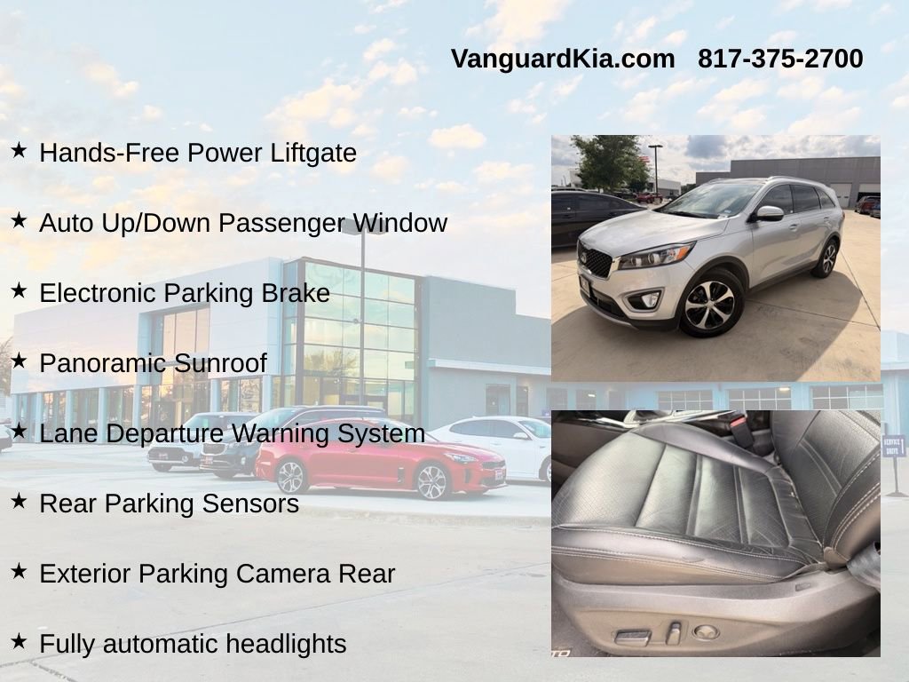 Used 2017 Kia Sorento EX w/ EX Advanced Touring Package FWD image 12