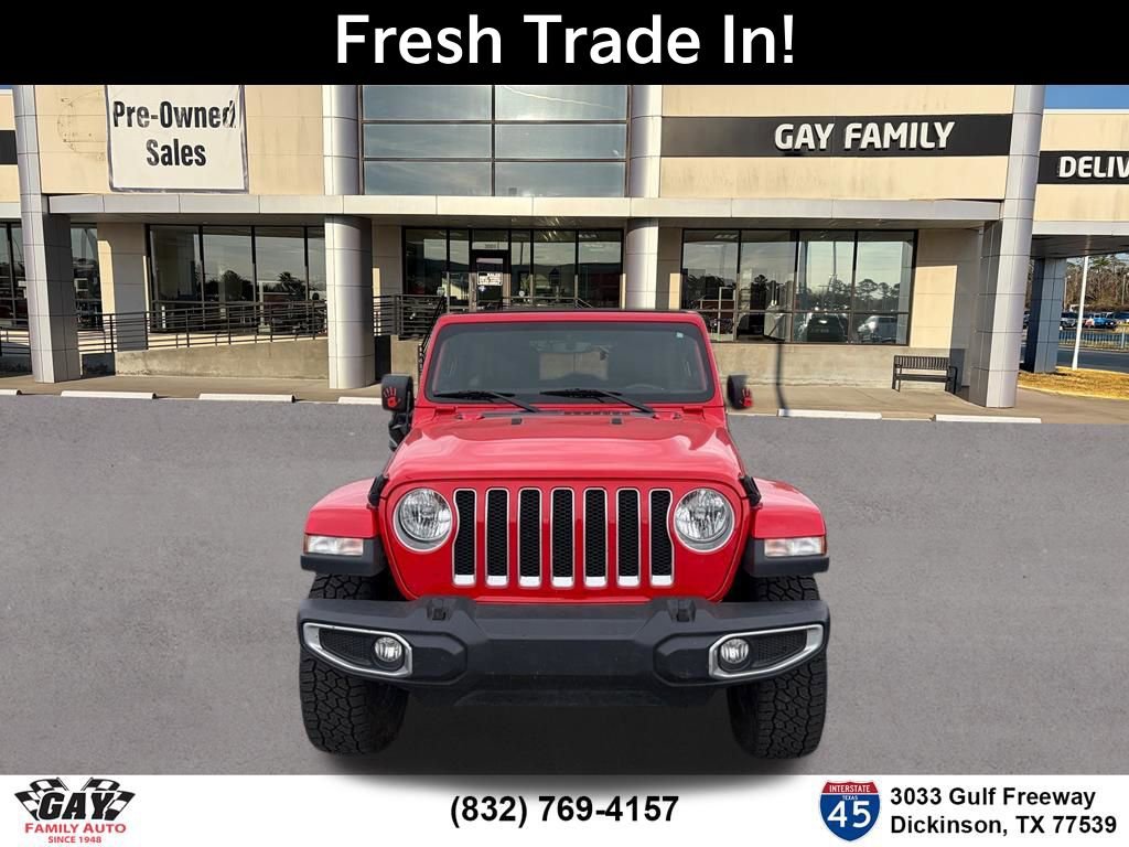 Used 2018 Jeep Wrangler Unlimited Sahara w/ Uconnect 4C Nav & Sound Group image 2