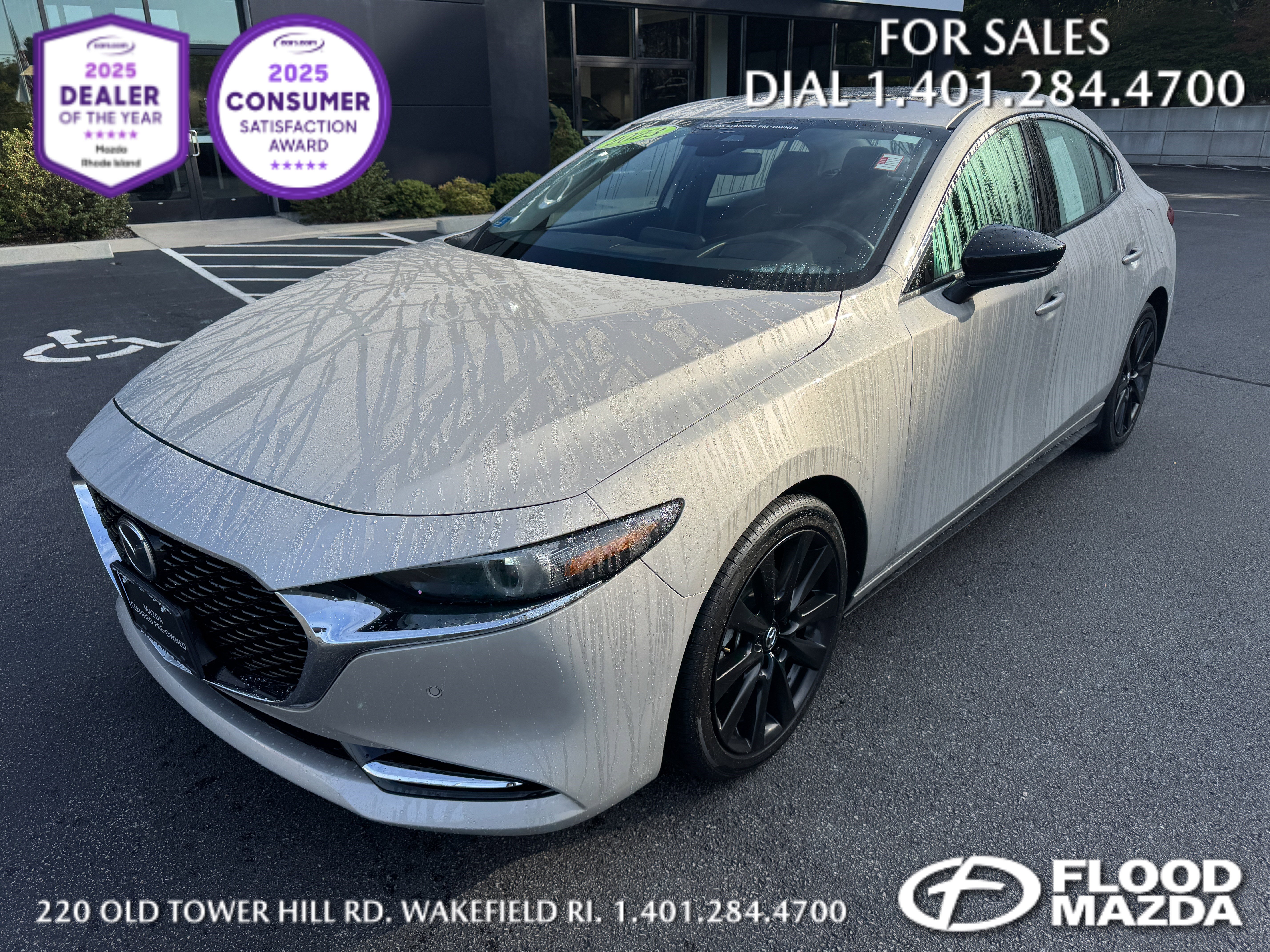 Certified 2023 MAZDA MAZDA3 2.5 Turbo Sedan w/Premium Plus