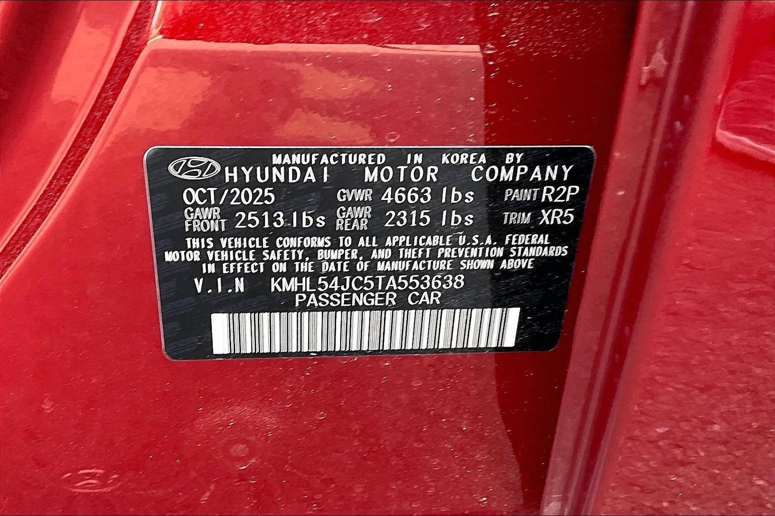 New 2026 Hyundai Sonata N Line FWD image 9
