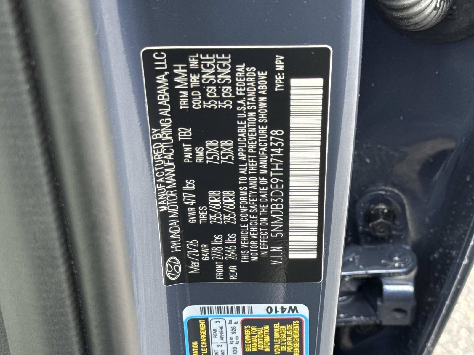 Certified 2026 Hyundai Tucson SEL FWD image 28
