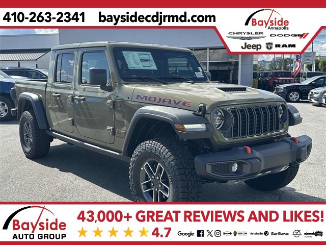 New 2025 Jeep Gladiator Mojave w/ Safety Group