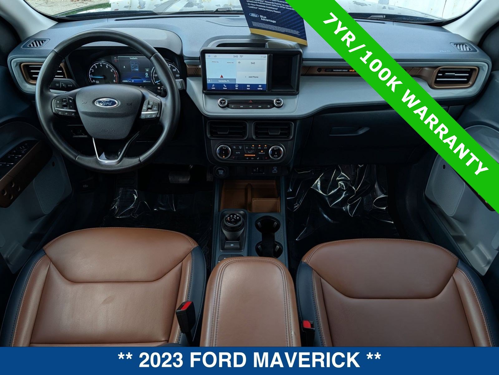 Certified 2023 Ford Maverick Lariat w/ Lariat Luxury Package AWD/4WD image 14