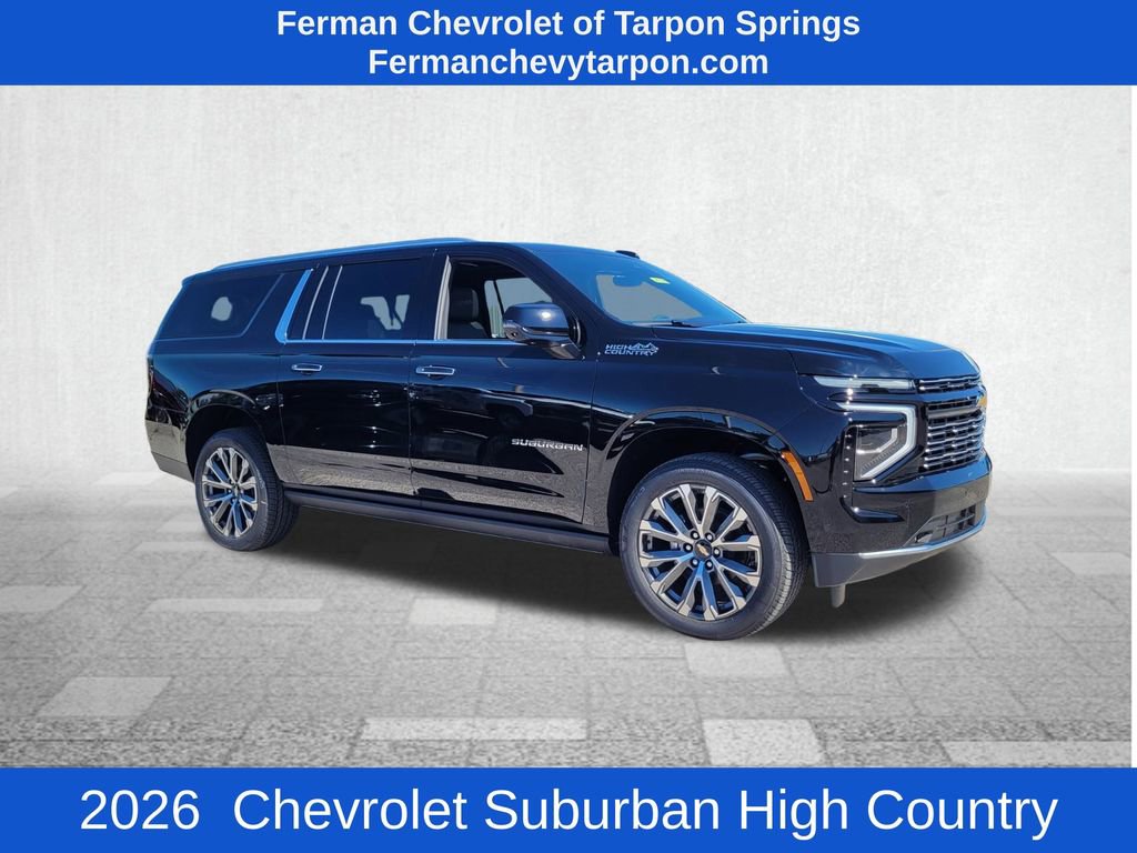 New 2026 Chevrolet Suburban High Country image 1