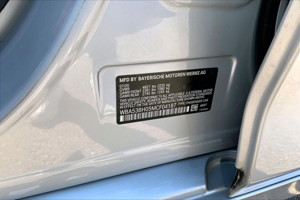 Used 2021 BMW 530i w/ Convenience Package RWD image 18