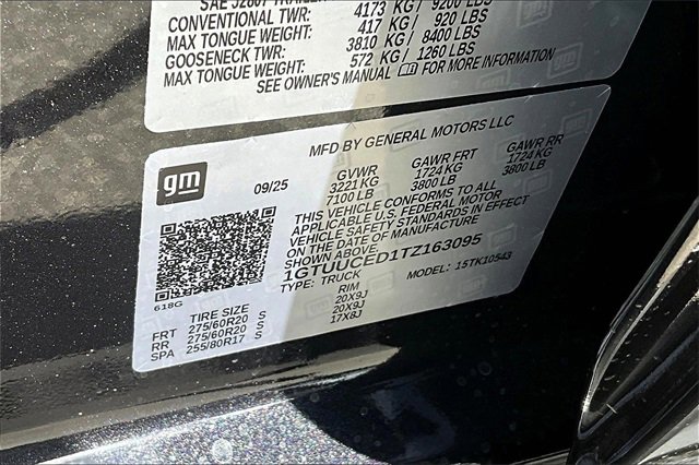 New 2026 GMC Sierra 1500 Elevation w/ X31 Off-Road Package image 8