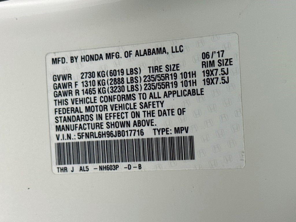 Used 2018 Honda Odyssey Elite image 37