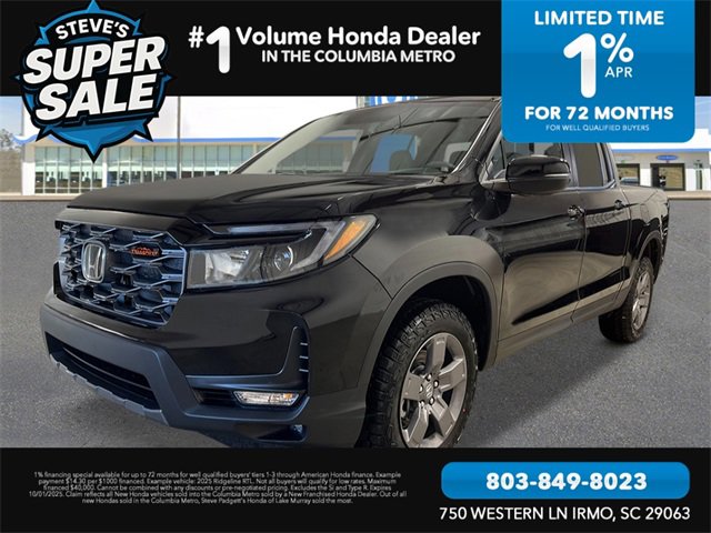 New 2025 Honda Ridgeline TrailSport