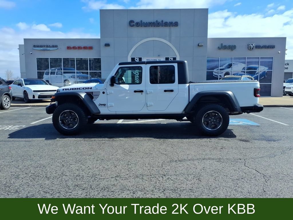 Used 2023 Jeep Gladiator Rubicon w/ Cold Weather Group AWD/4WD image 1