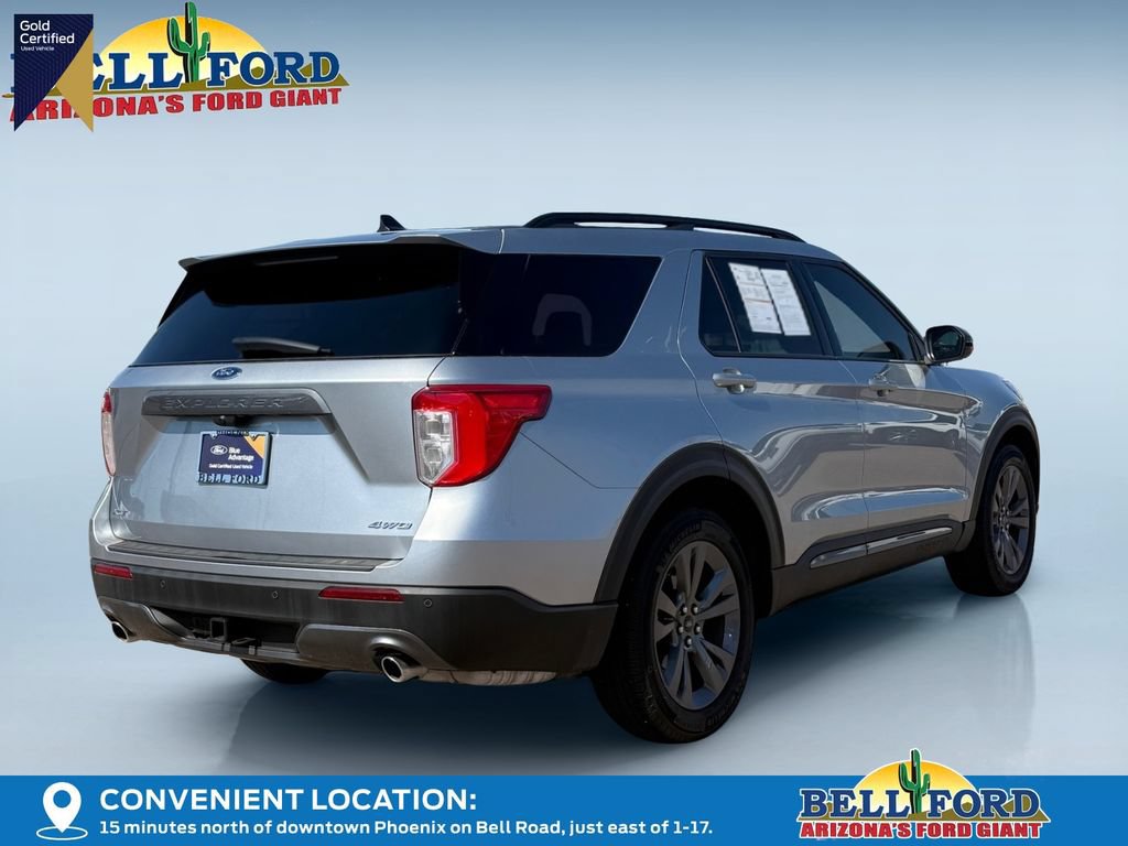Certified 2023 Ford Explorer XLT w/ Equipment Group 202A AWD/4WD image 3
