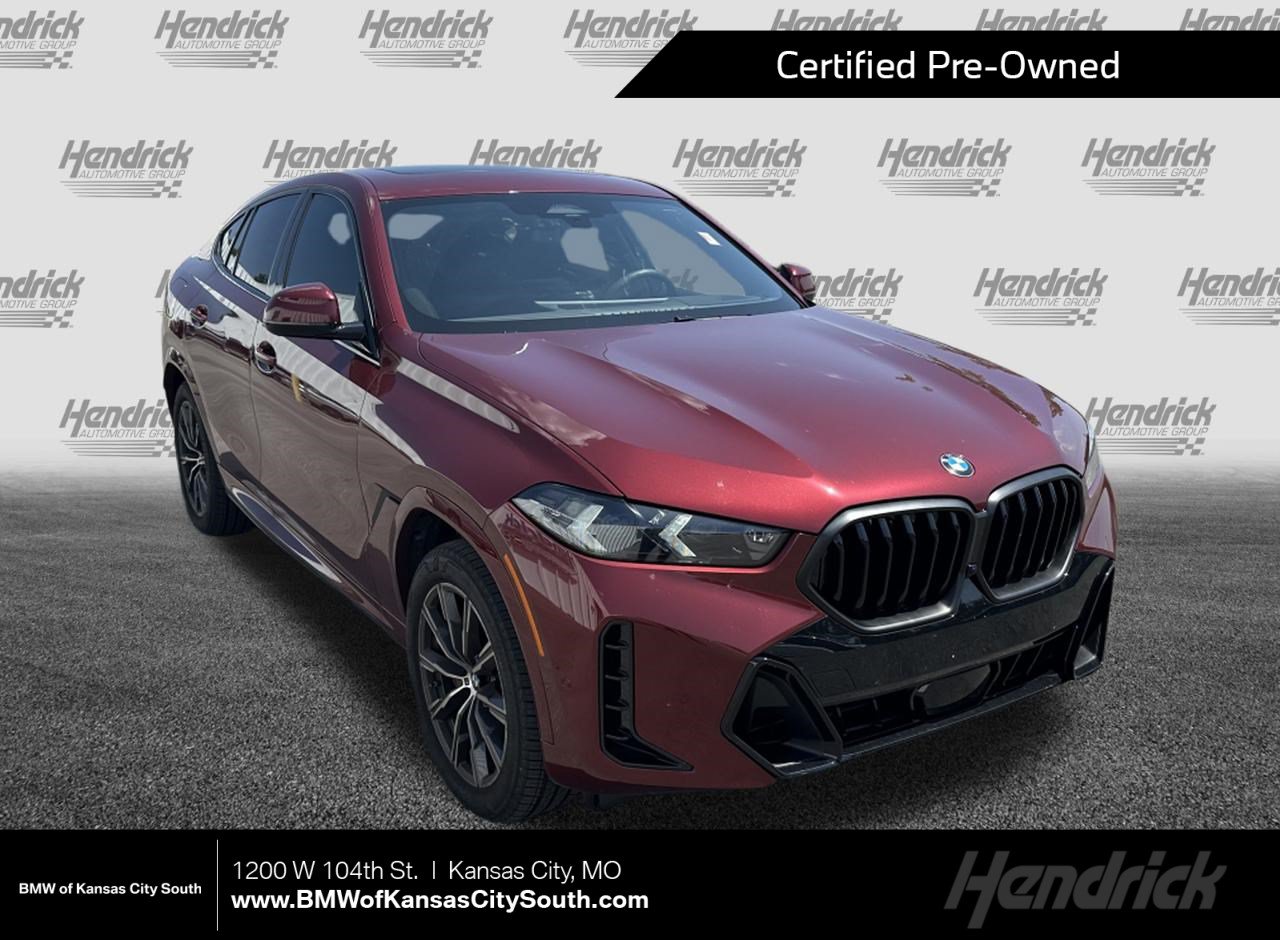 Certified 2027 BMW X6 xDrive40i w/ Premium Package