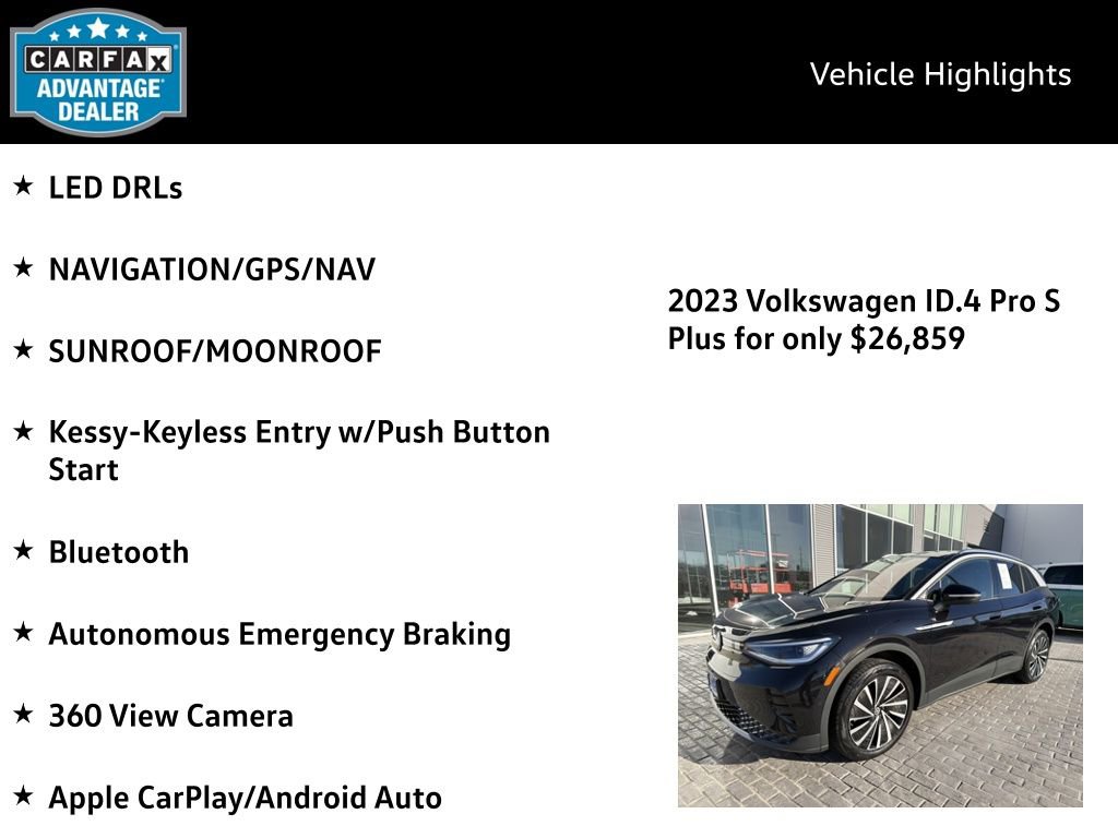 Certified 2023 Volkswagen ID.4 Pro S Plus image 4