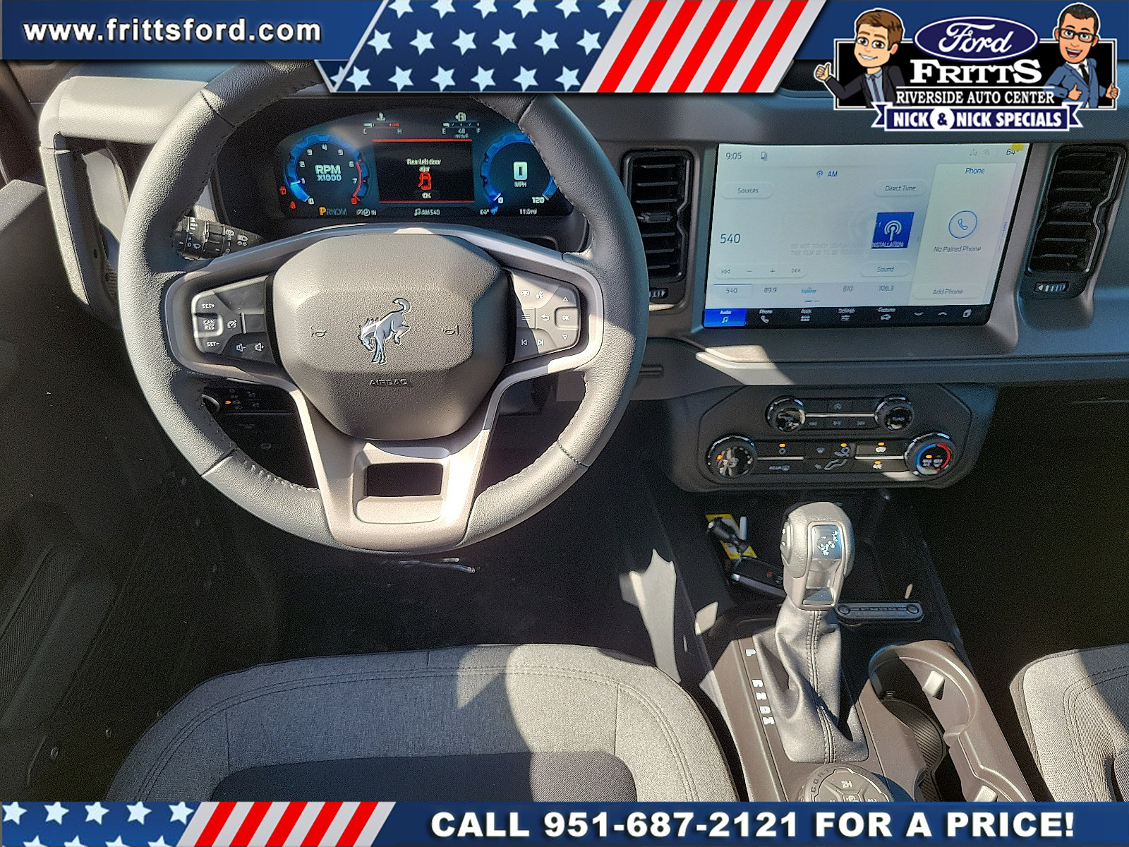 New 2026 Ford Bronco Big Bend w/ Black Appearance Package AWD/4WD image 4