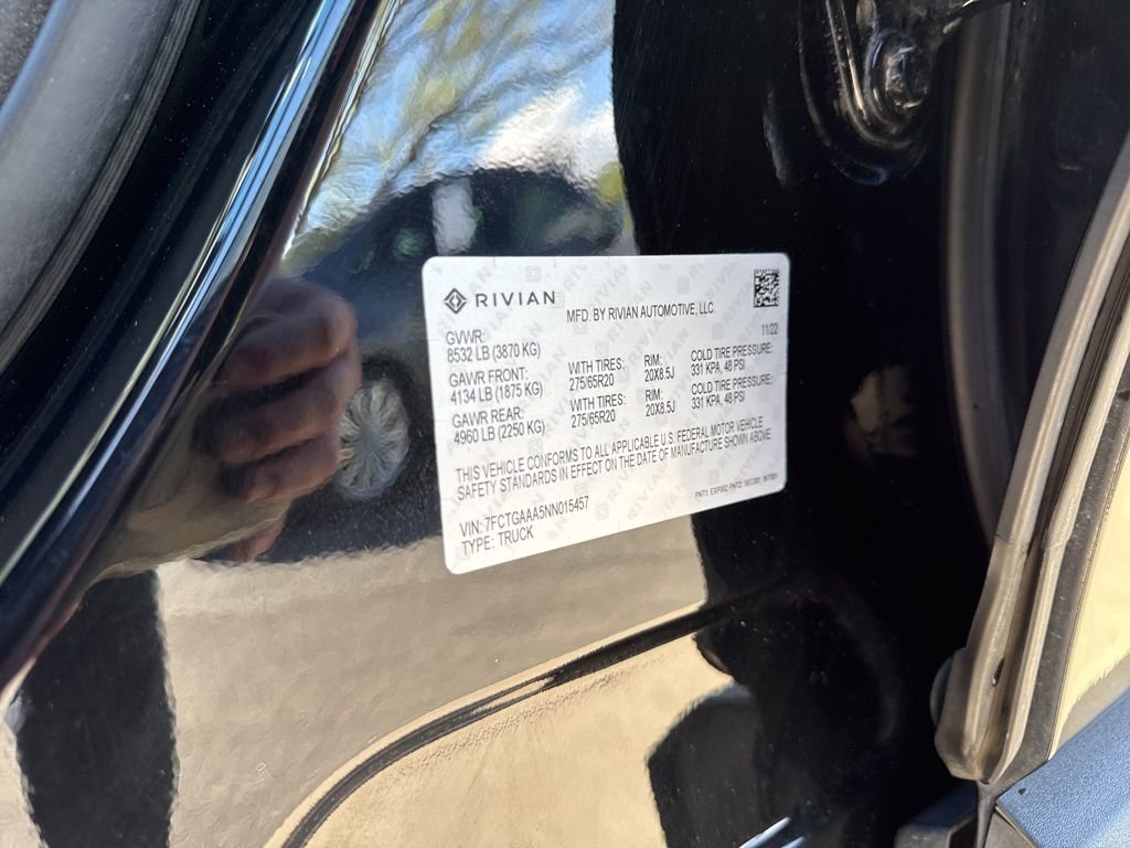 Used 2022 Rivian R1T Adventure AWD/4WD image 30