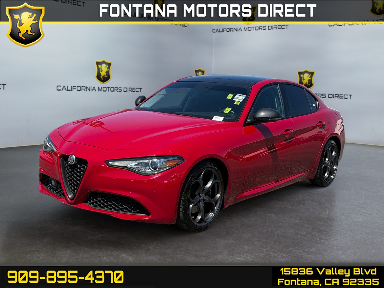 Used 2018 Alfa Romeo Giulia Ti w/ Nero Edizione RWD image 1