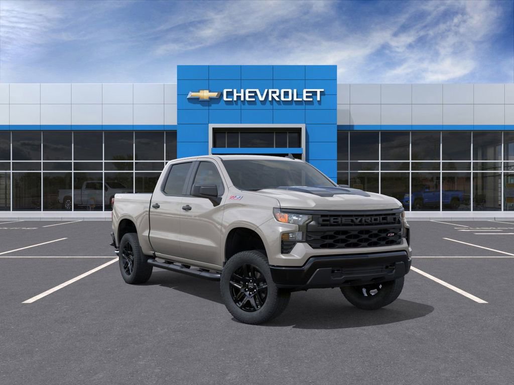 New 2026 Chevrolet Silverado 1500 Custom Trail Boss w/ Turbomax Blackout Package AWD/4WD video 1