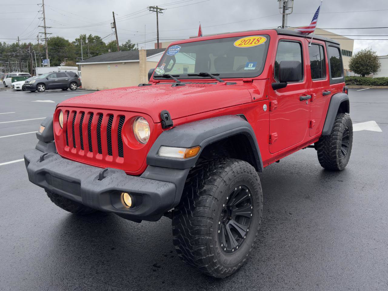 Used 2018 Jeep Wrangler Unlimited Sport S AWD/4WD image 4