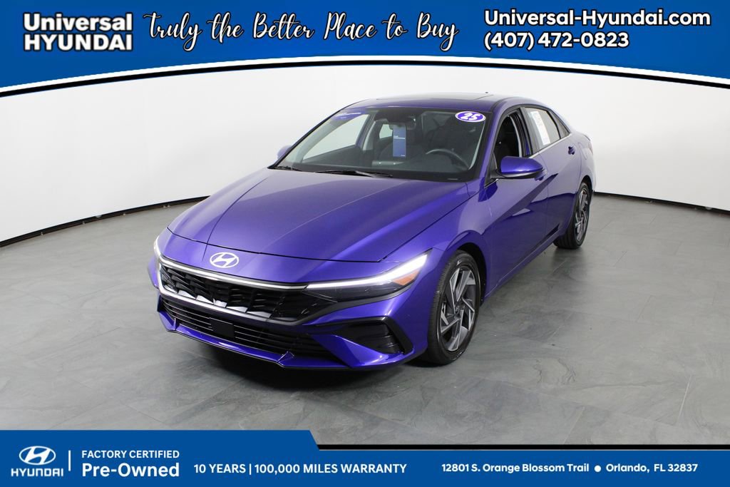 Certified 2025 Hyundai Elantra SEL image 1