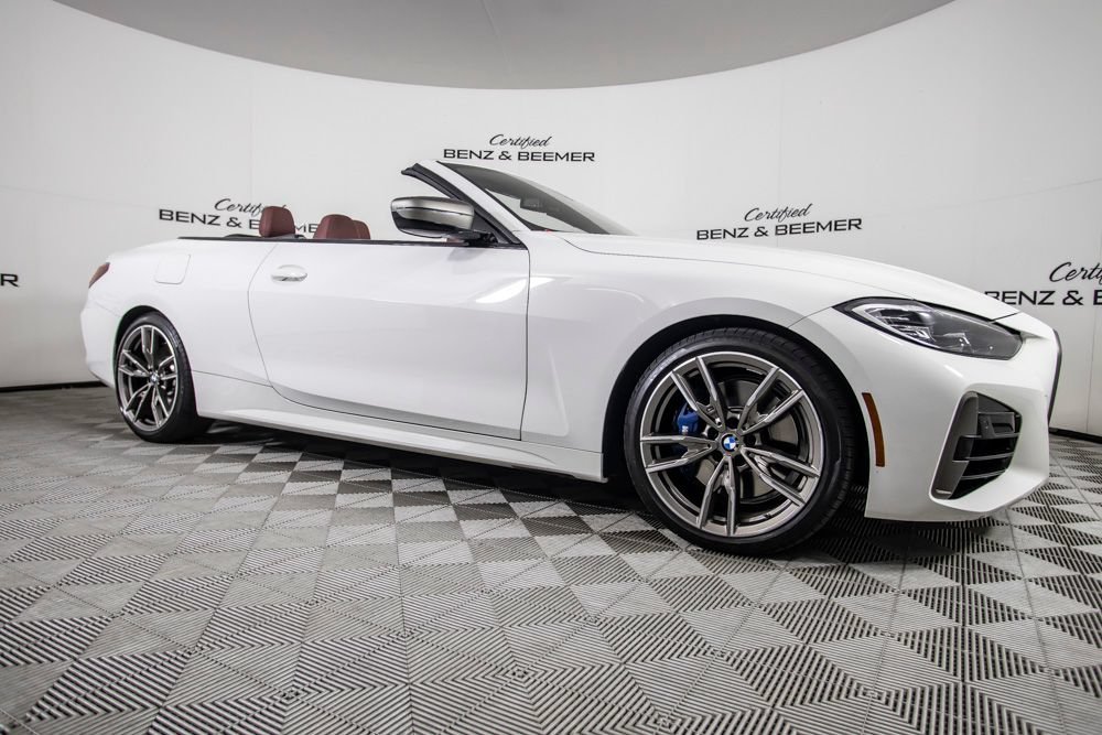 Used 2021 BMW M440i Convertible w/ Premium Package RWD image 3