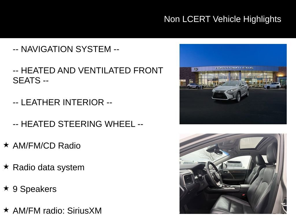 Used 2019 Lexus RX 350 AWD w/ Navigation Package image 29