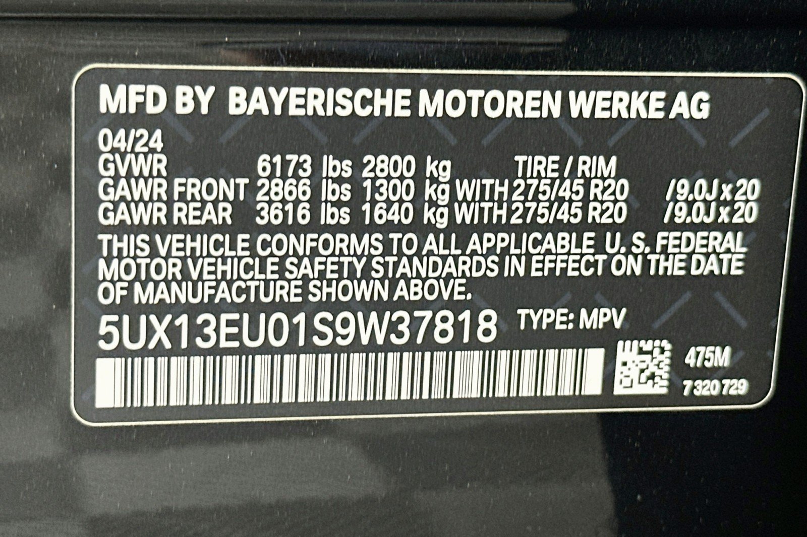 Used 2025 BMW X5 sDrive40i w/ Parking Assistance Package RWD image 23