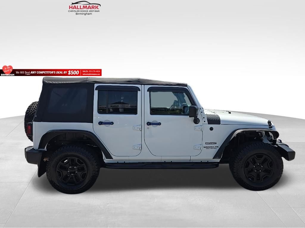 Used 2016 Jeep Wrangler Unlimited Sport AWD/4WD image 2