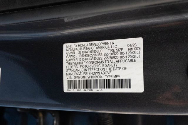 Certified 2023 Honda Pilot Touring image 38