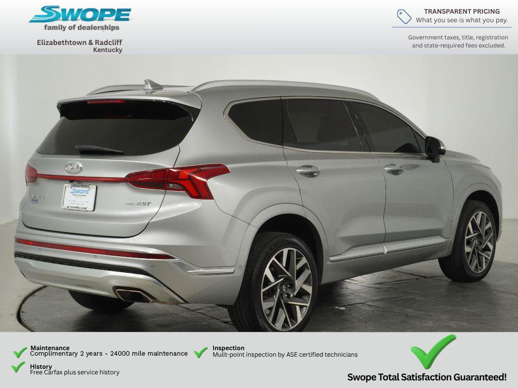 Certified 2023 Hyundai Santa Fe Calligraphy AWD/4WD image 3