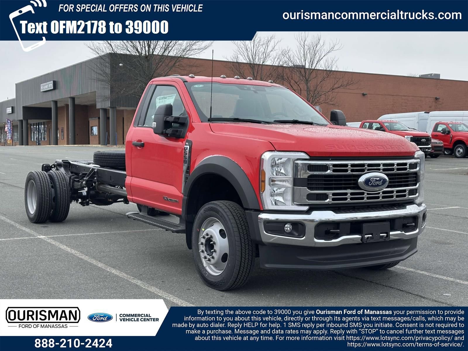 New 2025 Ford F550 2WD Regular Cab Super Duty image 1