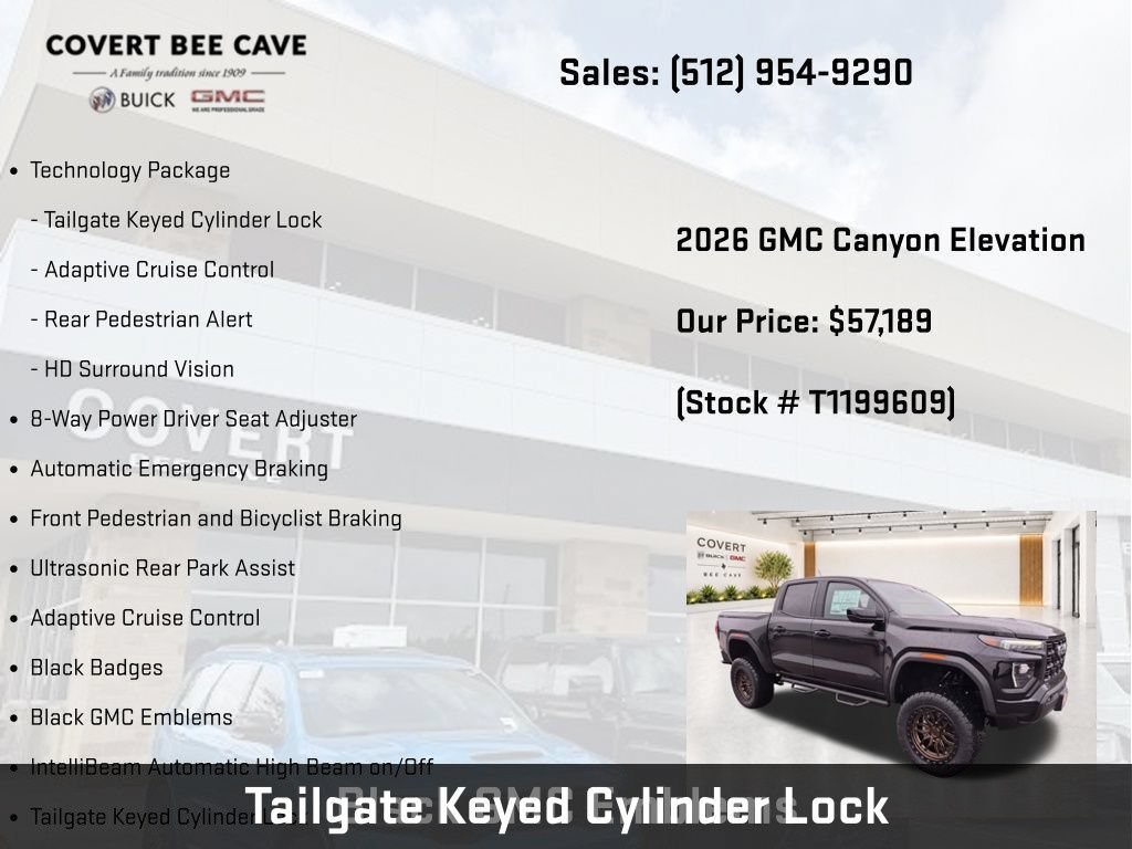 New 2026 GMC Canyon Elevation w/ Convenience Package AWD/4WD image 18