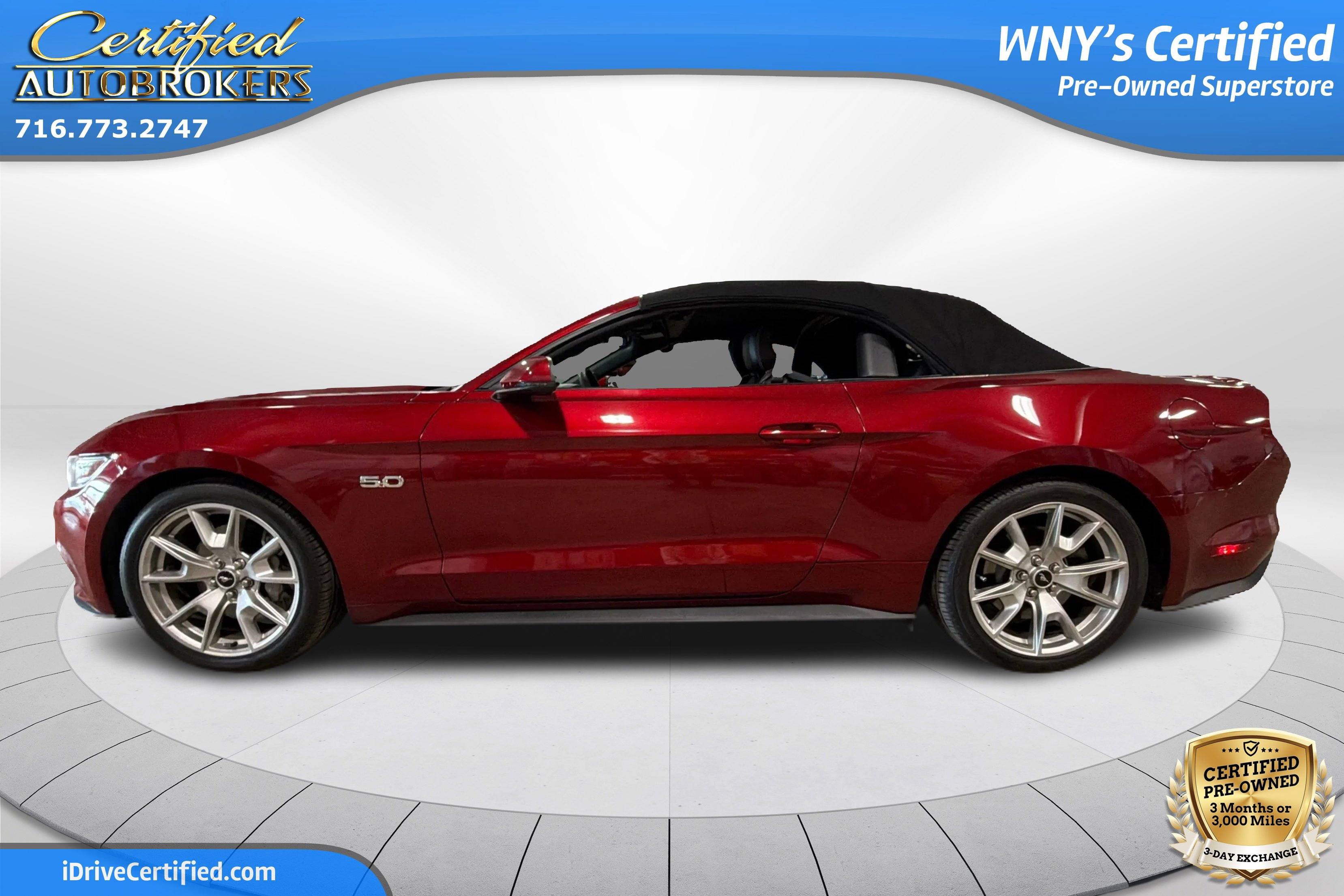 Used 2015 Ford Mustang GT Premium w/ Equipment Group 401A RWD image 9