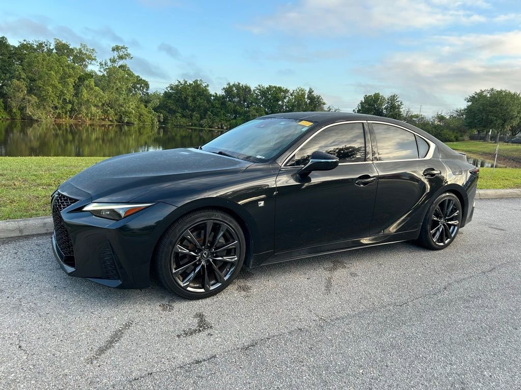 Used 2021 Lexus IS 350 F Sport w/ Accessory Package RWD image 2