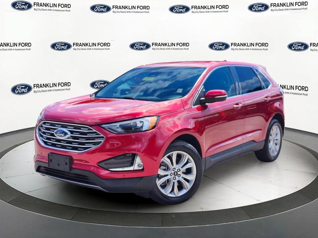 Used 2023 Ford Edge Titanium w/ Cargo Accessory Package AWD/4WD image 1