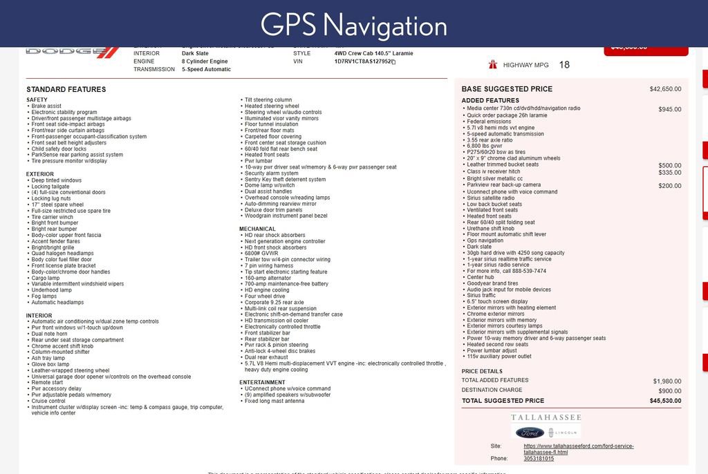 Used 2010 Dodge Ram 1500 Truck Laramie image 6