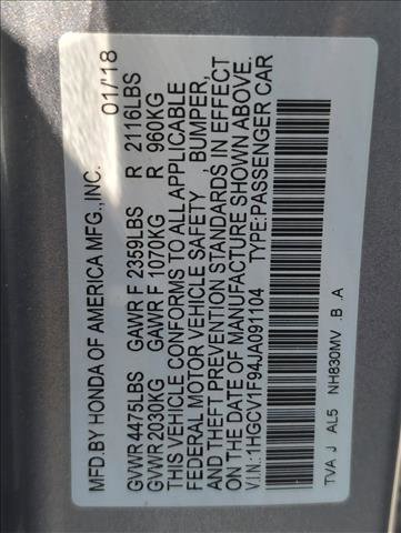 Used 2018 Honda Accord Touring image 27